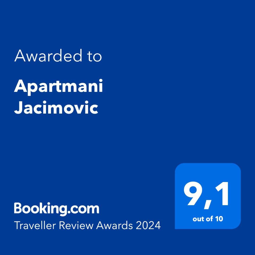 Apartmani Jacimovic Canj Ngoại thất bức ảnh